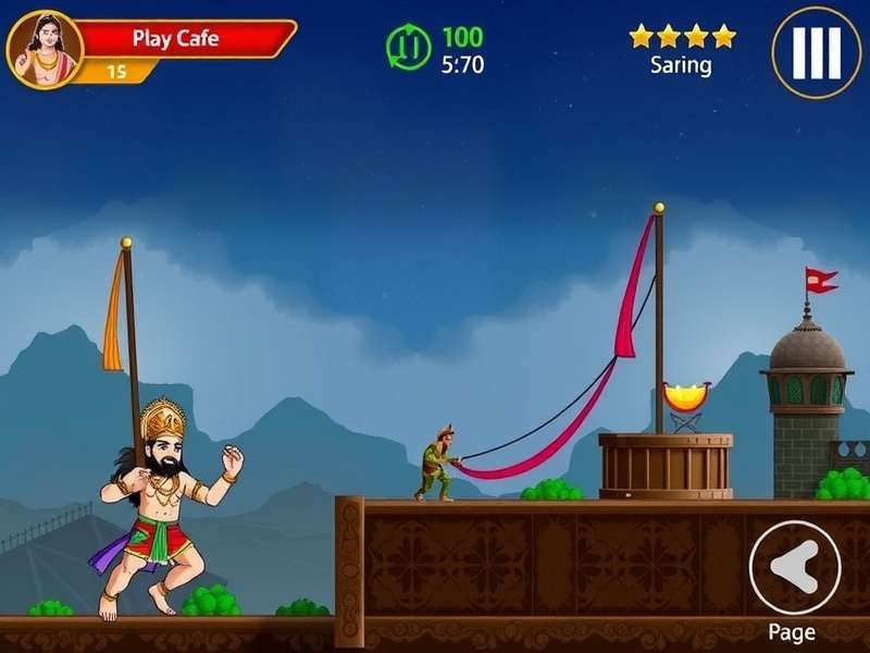 Hanuman Chalisa Legend Gameplay Screenshot